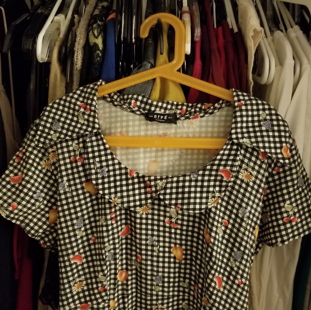 EUC vintage collared dress